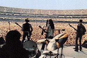 Johnny Winter sur sc&egrave;ne