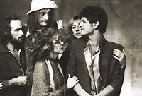 John McVie, Mick Fleetwood, Stevie Nicks, Christine McVie et Lindsey Buckingham